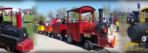 All aboard these Dallas trackless trains for some fun rides at your event.